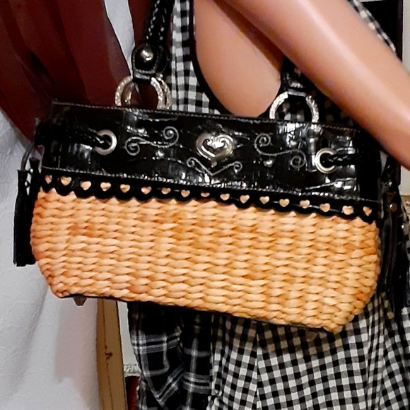 Brighton Handbags - Brighton Weave Shoulder Bag